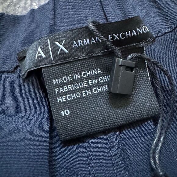 NWT Armani Exchange Size 10 Women’s Casual Pants Size 10 $120 MSRP - Picture 6 of 12